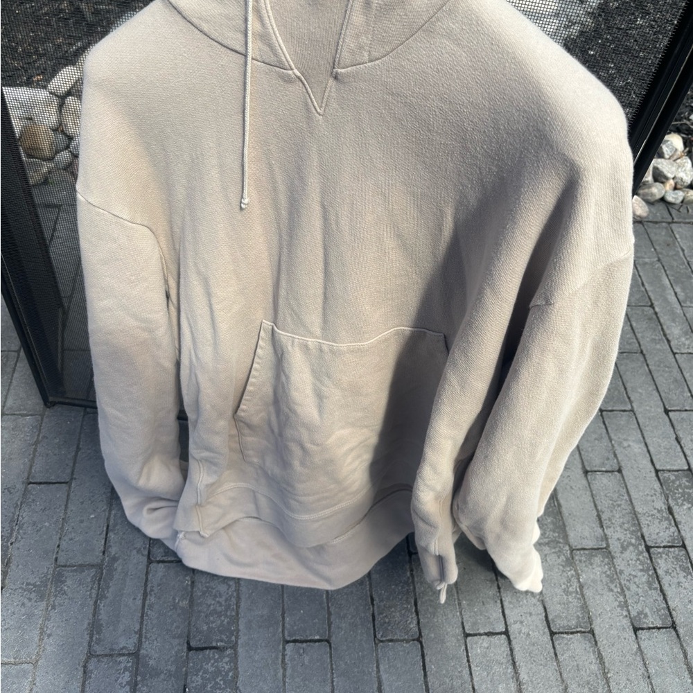 John Elliott Cream Hoodie